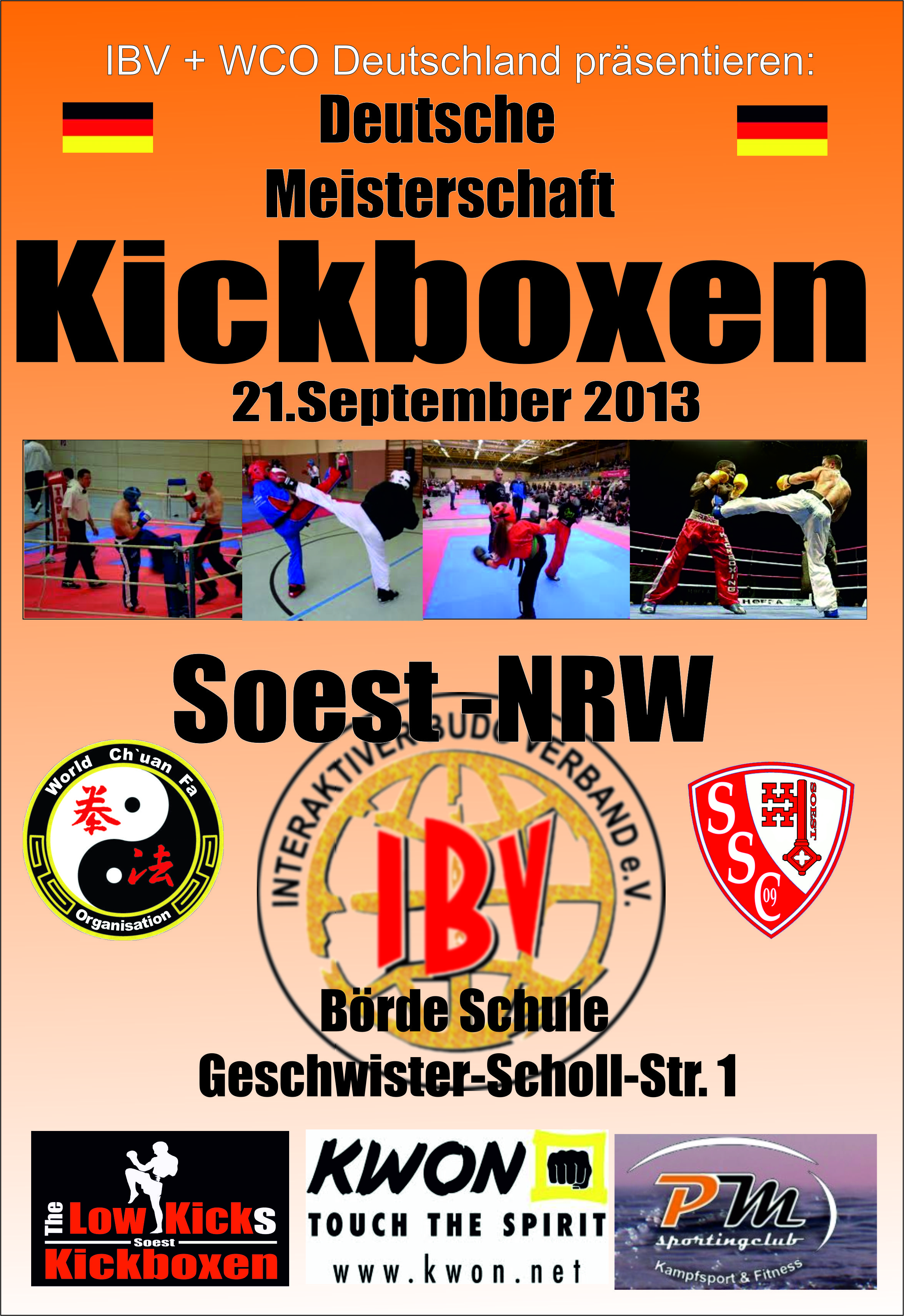 IBV + WCO präsentieren die Deutsche Meisterschaft im Kickboxen am 21. September 2013 in Soest (2)