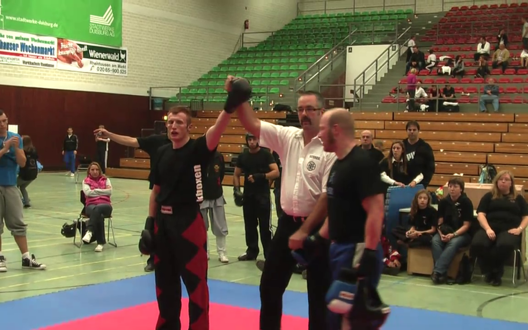 Rhein Ruhr Cup 2010 Wadim Weckerle Kampfsportcenter Warstein LowKicks Kampf 2