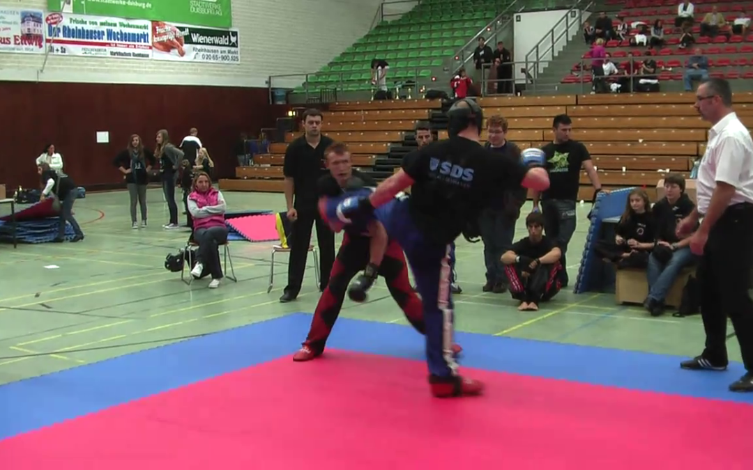 Rhein Ruhr Cup 2010 Wadim Weckerle Kampfsportcenter Warstein LowKicks Kampf 3