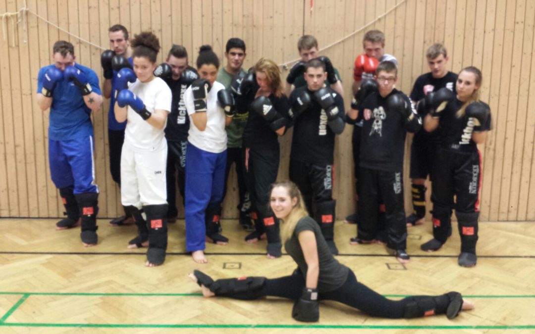 Kickboxtraining in Soest im Februar 2016